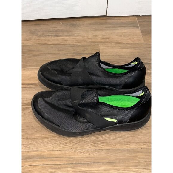 OOFOS Black & Gray Lightweight Recover Performance Fibre Low Shoes Men's Size 11 - Picture 4 of 9